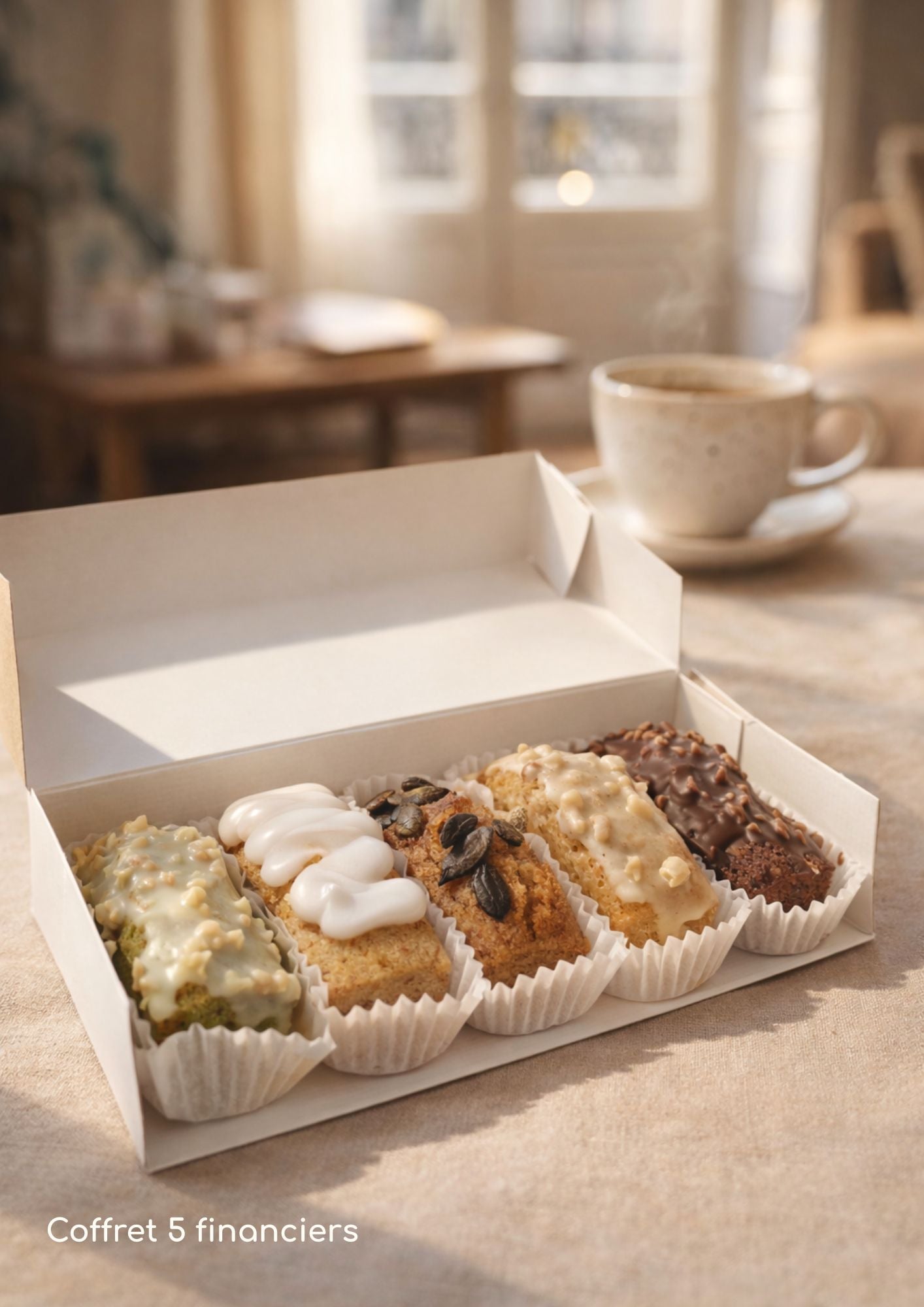 Coffret 5 financiers